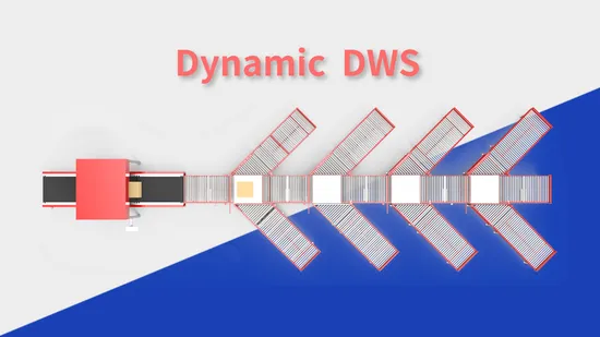 Gosunm Dws Parcel Sorting Machine Dimension Weight Scanning E-Commerce Warehouse Logistics Equipment Static Dws