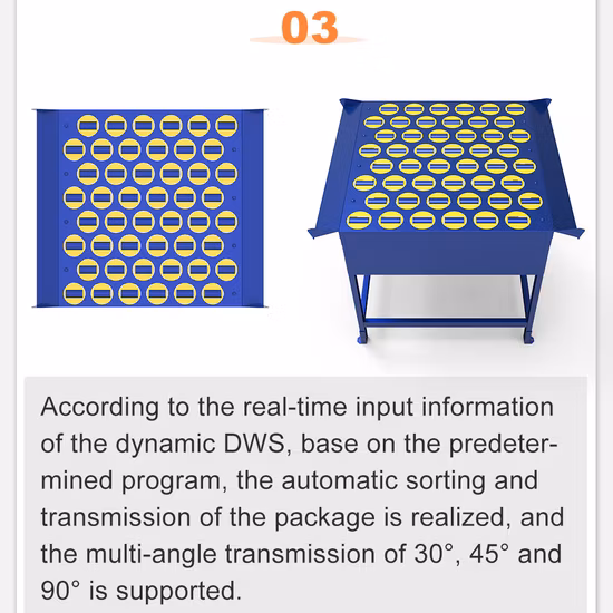 Gosunm Dws Parcel Sorting Machine Dimension Weight Scanning E-Commerce Warehouse Logistics Equipment Static Dws