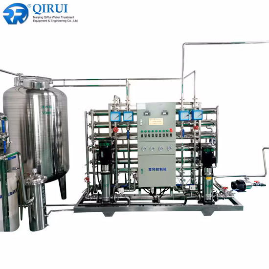 Equipo de agua purificada por ósmosis inversa RO de dos etapas